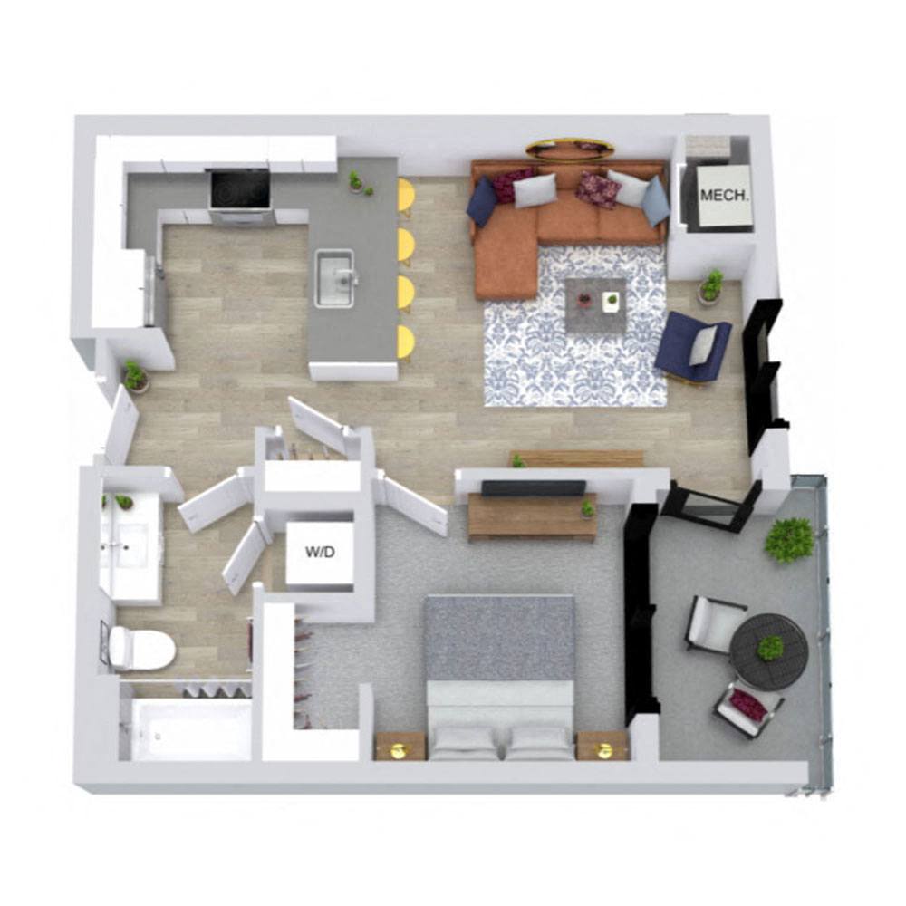 1 bedroom apartment for rent