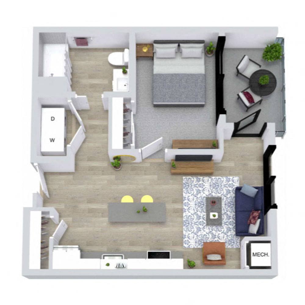 1 bedroom apartment for rent