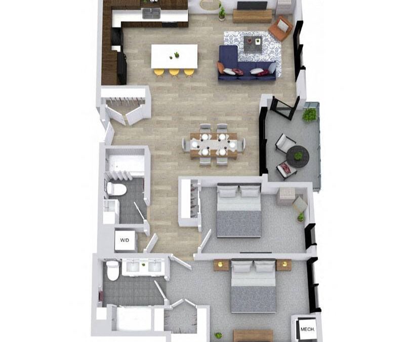 2 bedroom apartment for rent