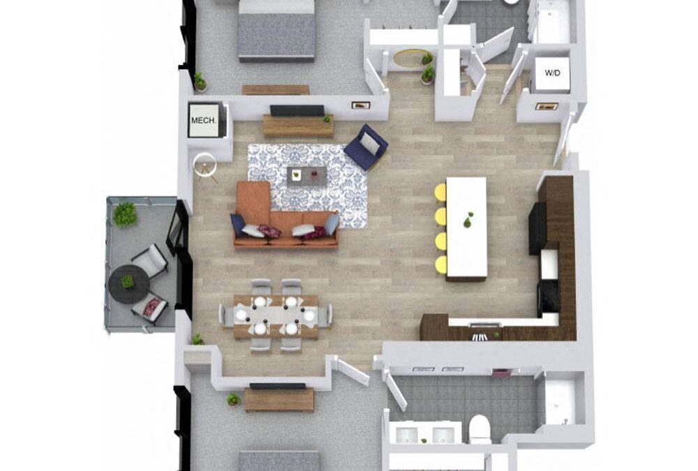 2 bedroom apartment for rent