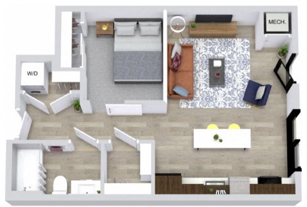 0 bedroom apartment for rent