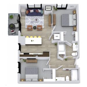 2 bedroom apartment for rent