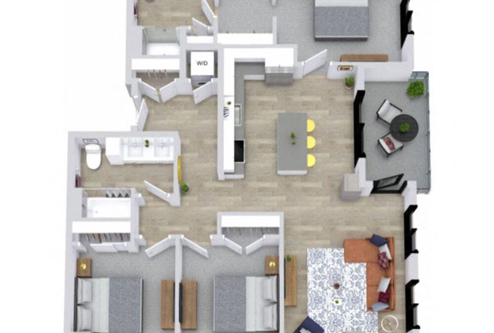 3 bedroom apartment for rent