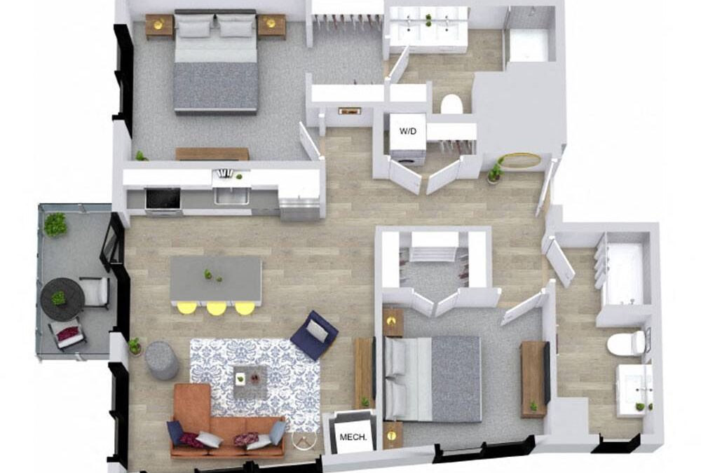 2 bedroom apartment for rent