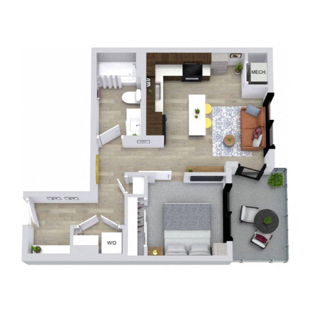 1 bedroom apartment for rent
