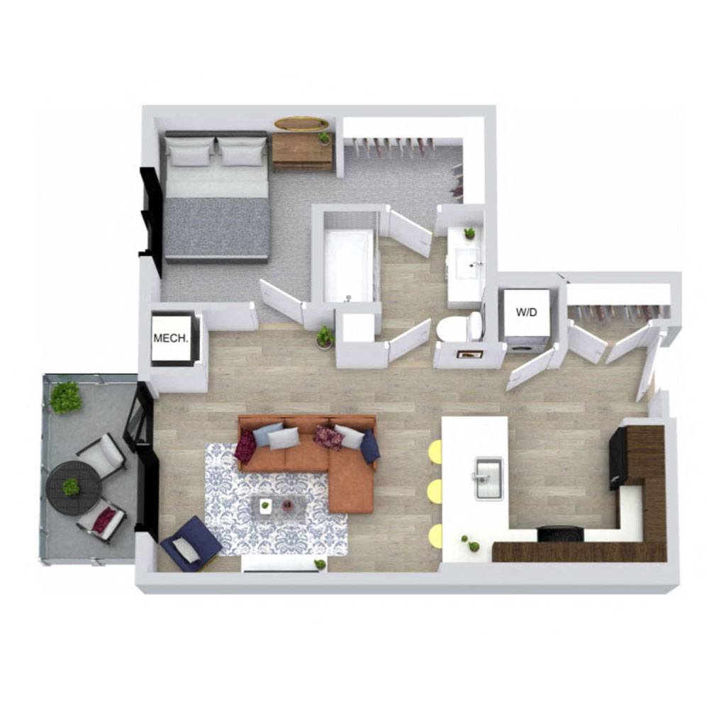 1 bedroom apartment for rent