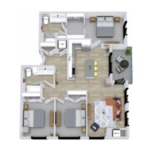 3 bedroom apartment for rent
