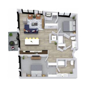 2 bedroom apartment for rent
