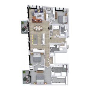 3 bedroom apartment for rent