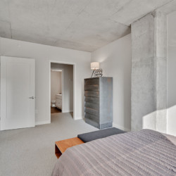 one bedroom apartment at HQ Apartments in Elliot park Minneapolis
