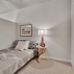 studio apartment at HQ Apartments in Elliot park Minneapolis