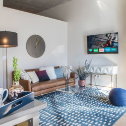 one bedroom apartment at HQ Apartments in Elliot park Minneapolis